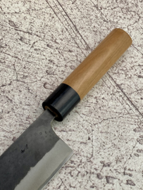 Muneishi Aogami SS clad Santoku (universal knife), 180 mm -Kuroichi-