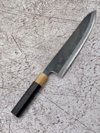 CUSTOM Kagemitsu Amefuri Kurouchi Aogami #1 Gyuto (chefsmes), 240 mm