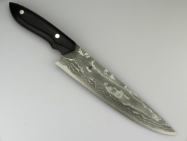 Nomura Gyuto (chef's knife), 210 mm - Black Micarta -