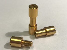 Corby bolt (Corby Style Bolt) - Brass - 6.8mm x 5mm