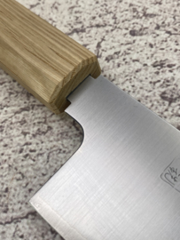 Konosuke GS+ gyuto (chefsmes), 210 mm, Khii Kastanjehout -saya-