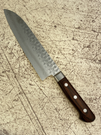 Kagemitsu Senshi VG-10 Tsuchime damascus Santoku (universal knife)