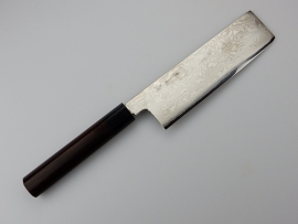 Konosuke Suminagashi VG-10 Wa-Nakiri (groentemes), 180 mm - D Rozenhout -