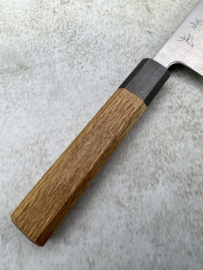 Fukushima 素晴らしい Subarashī, Aogami Super, Gyuto (Chef's knife) 210 mm,  Oak handle