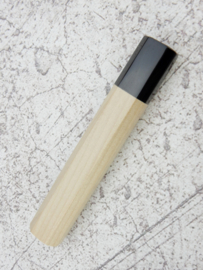 Traditional octagonal Honoki handle - Buffalo horn-  (size Yanagiba)