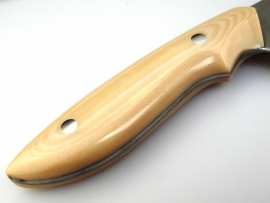 Nomura Gyuto (chef's knife), 210 mm - Ivory Micarta -
