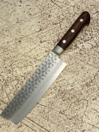 Kagemitsu Senshi VG-10 Tsuchime damascus Nakiri (Groentemes)