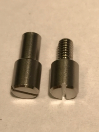 Corby bout (Corby Style Bolt) -RVS- 6.8mm x 5mm