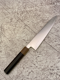 Konosuke HD-2 Wa-Gyuto (chefsmes), octagonaal Khii Ebbenhout, 210 mm - met saya -