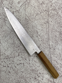 Kagemitsu 見事 オーク Migoto Ōku, ZA18  staal Gyuto (chefsmes), 210 mm