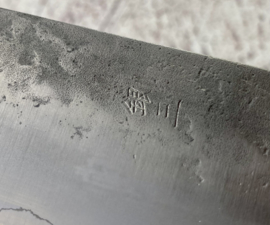 Hounen Kozan-saku (光山作) Ginsan #3 Gyuto Sanmai, Ovaal kersenhout -240 mm-