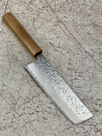 Kagemitsu 頂点 Chōten AUS10 Tsuchime damascus Nakiri 170  mm (Vegetable knife)