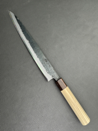 Yosimitu Kajiya Shirogami Sujihiki kuroishi (sushi knife), 270 mm