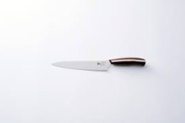 Mitsuboshi Nagomi Petty (office knife), 150 mm -brown pakkawood handle-
