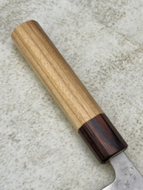 Kagemitsu 立山 Tateyama Nashiji, Nakiri 165 mm (vegetable knife), ginsan steel