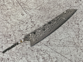 Seikaku 中国語  Chūgokugo Bunka (universal knife), 210 mm, Damascus VG-10 core -sharpened-