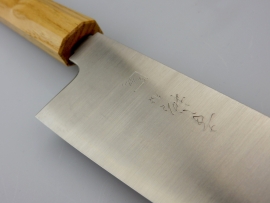 Konosuke GS+ gyuto (chefsmes), 210 mm, Khii Kastanjehout