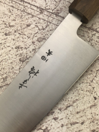 Konosuke HD-2 Gyuto (chefsmes), Octagonaal handvat, Khii Laurel oak, 240 mm -met Saya-