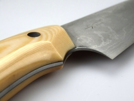 Nomura Gyuto (chef's knife), 180 mm - Ivory Micarta -