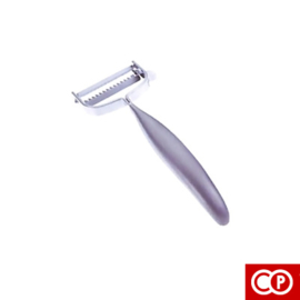 Shimomura dunschiller/peeler, RVS, gekarteld -VDP-03-