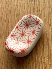 Chopstick holder stone (red graphic)