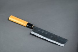 Kyohei Aogami Nakiri (vegetable knife), 170 mm- Keyaki-