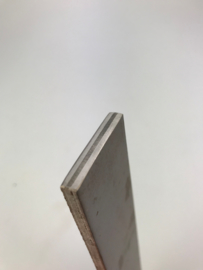 Blank Shirogami staal, "Sanmai" 3-laags, niet roestbestendig (xxx*37*5,8 mm) -origineel Japans!-