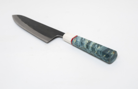 CUSTOM Kagemitsu Amefuri Kurouchi Aogami #1 Gyuto (chefsmes), 210 mm