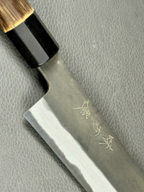 Mutsumi Hinoura Ajikataya Kuroichi Kiritsuke (chef’s knife), 210 mm -octagonal-