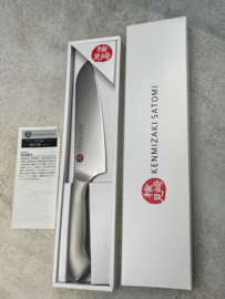 Kenmizaki Satomi Santoku (Universeel mes), KZ-CJB, 165 mm