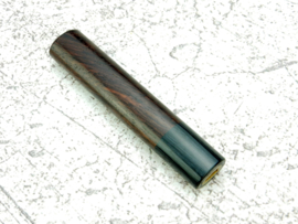 Traditional oval Rosewood handle - Black Pakka - (size S)