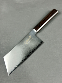 Katsumoto 間ノ岳 Ainodake, Nakiri/Chuka-bocho 180 mm (groentemes), AUS8 steel