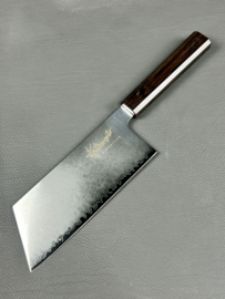Katsumoto 間ノ岳 Ainodake, Nakiri/Chuka-bocho 180 mm (vegetable knife), AUS8 steel