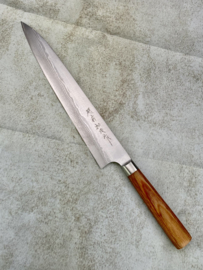 Kamo VG-10 Suminagashi Sujihiki (vismes/trancheermes), 270 mm