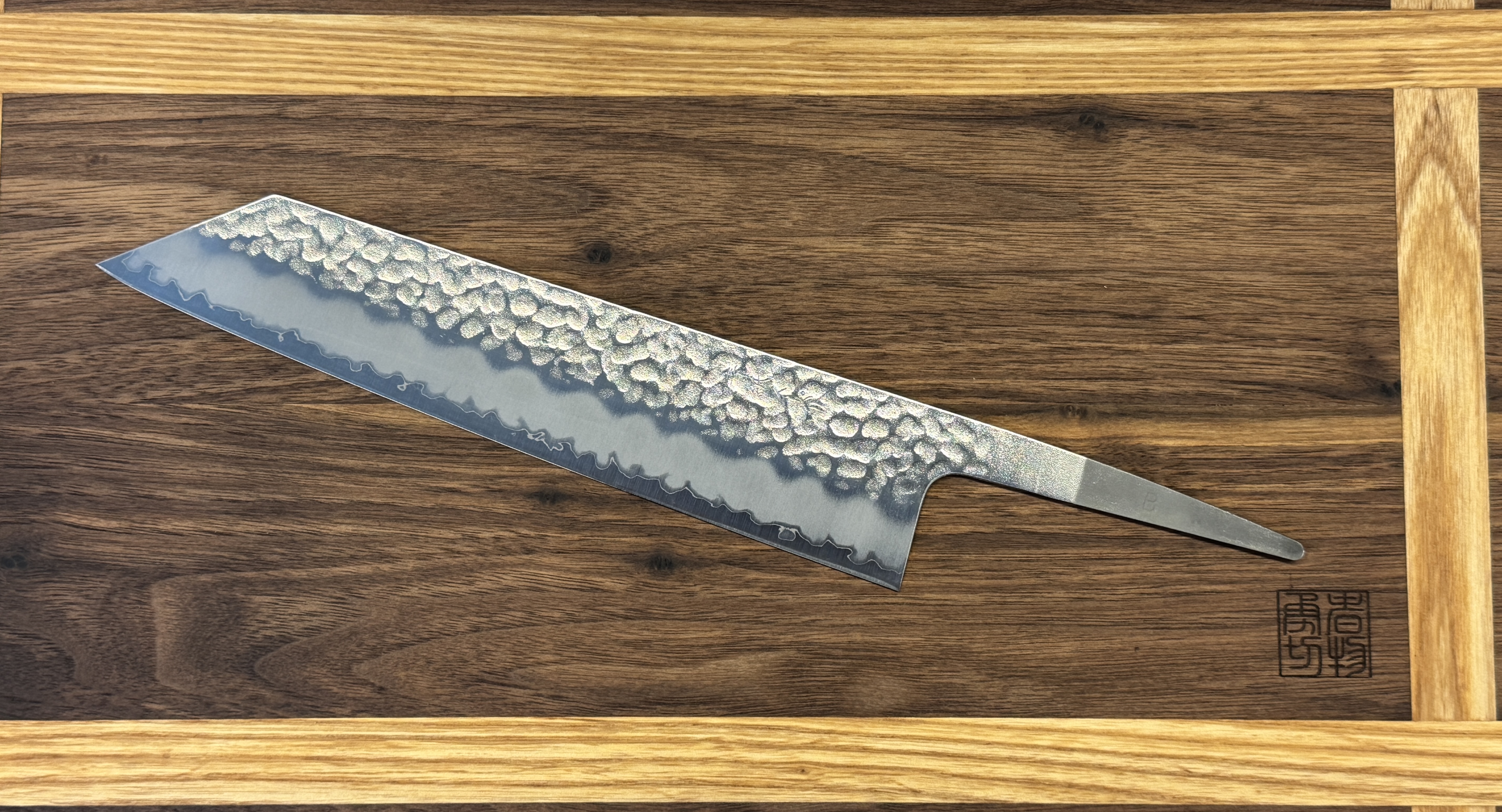 Kagemitsu Minogawa Kiritsuke Gyuto 210mm (chef's knife), Sanmai, Aogami Super, stainless cladding, sharpened, - blade only -