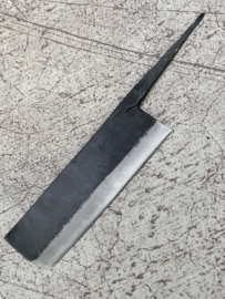 Kagemitsu Totemo Usui, Nakiri, Sanmai, Shirogami #2, -non-stainless cladding - sharpened.