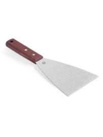 Plate knife with wooden handle - teppanyaki