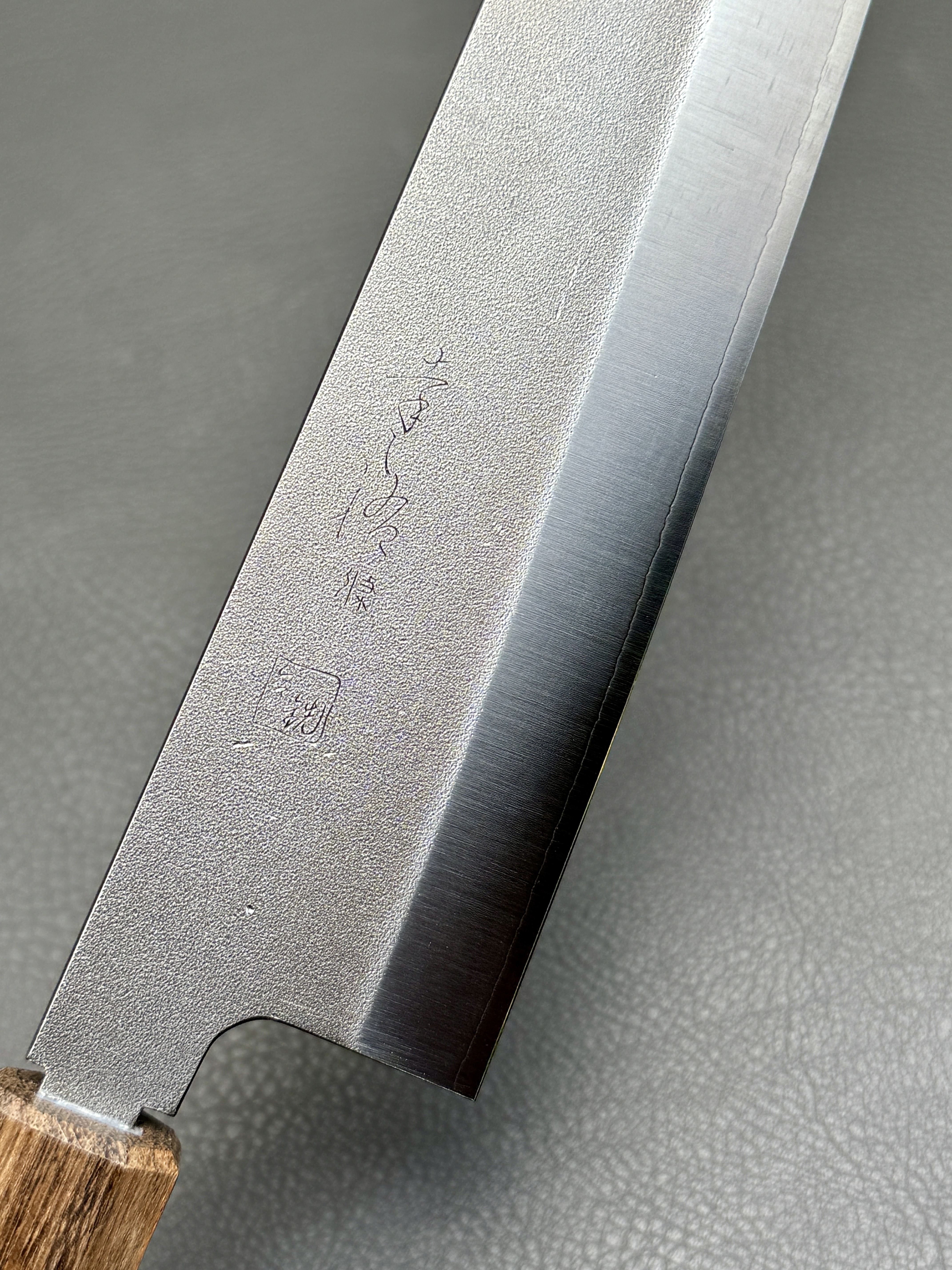 Konosuke Sanjo GS+ Nashiji wa-gyuto (chef's knife), 240 mm, Khii Laurel