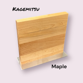 Mokuzai Magnetische messenplank - Esdoorn of Walnoot -