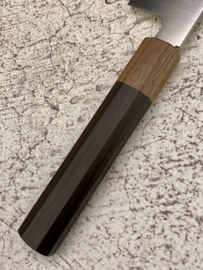 Konosuke HD-2 Wa-Gyuto (chefsmes), octagonaal Khii Ebbenhout, 210 mm - met saya -