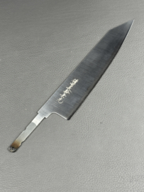 Kagemitsu Tetsukage 鉄影, kiritsuke gyuto 210 mm (chefsmes), Aogami #2  -los lemmet-