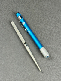 Kagemitsu compacte diamant slijpstaaf  #800, halfrond voor slijpen van kartels (broodmessen) - 7,5 cm -