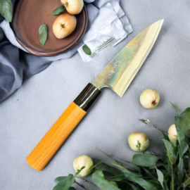 Tosa Kiyokane Aogami #1 Ko-santoku (universal knife), 110 mm