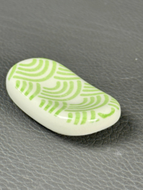Chopstick holder stone (dark blue stripes)
