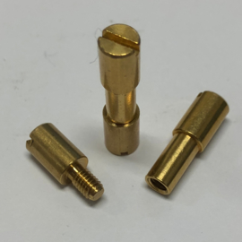 Corby bolt (Corby Style Bolt) - Brass - 5mm x 4mm