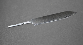 Seikaku 中国語  Chūgokugo serrated steak knife 125 mm, Damascus AUS10 core -sharpened-