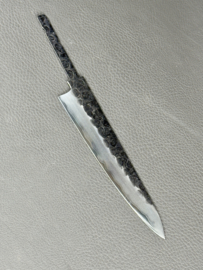 Kagemitsu Minogawa Petty (office knife), 150 mm, Sanmai, AUS8, Kuroichi, -blade only -