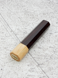 Traditioneel octagonaal handvat Rosewood - white Pakka - (maat M)