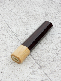 Traditional octagonal handle Rosewood - white Pakka - (size M)