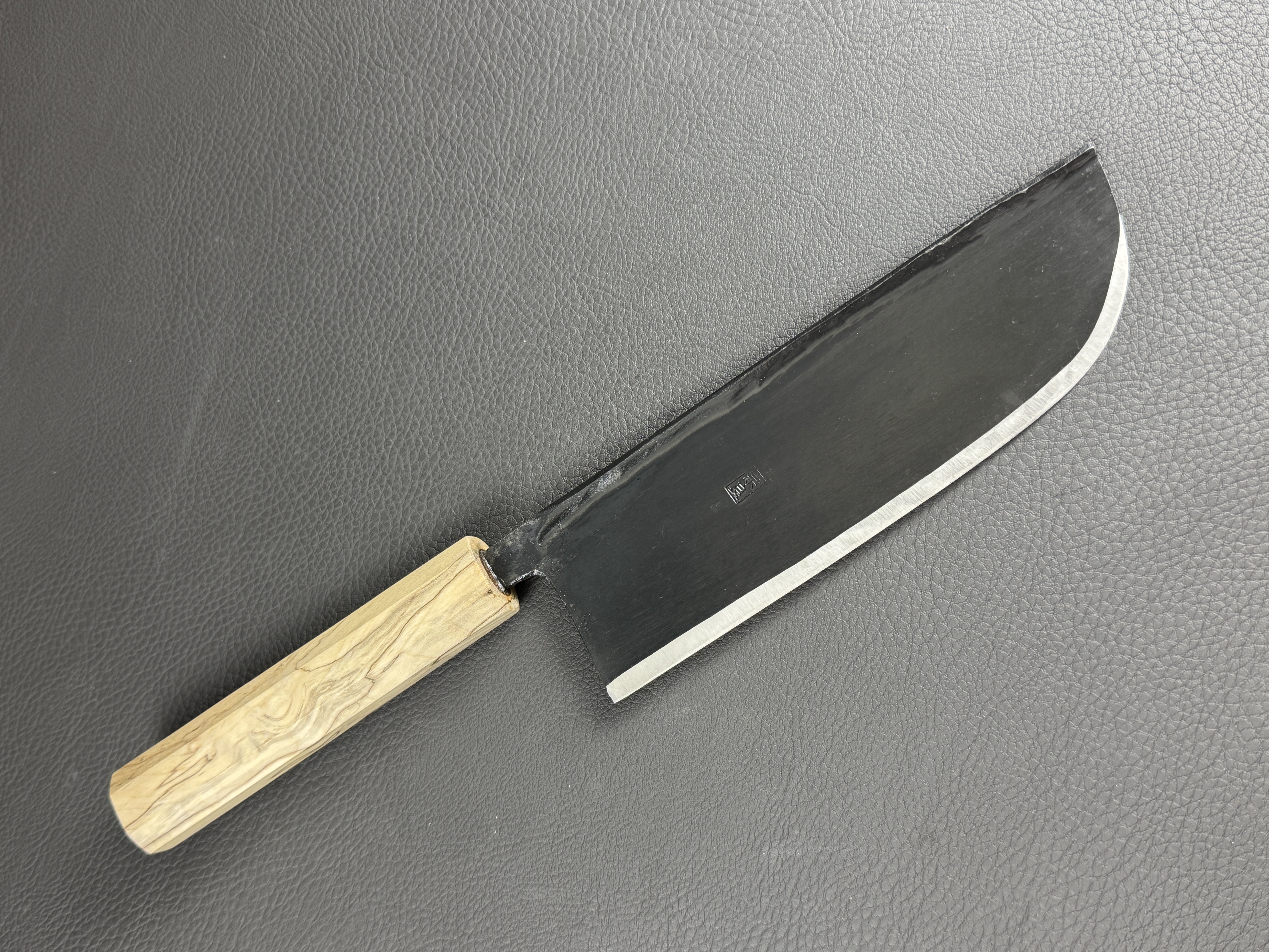 Suzuki Uchihamono Kuro Nakiri-Maru (vegetable knife), 165 mm, Shirogami